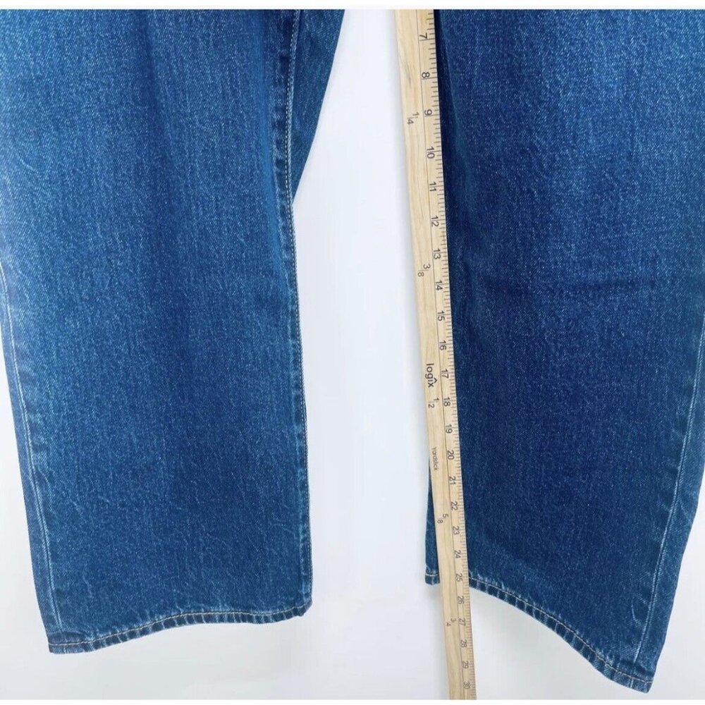 Levi’s Jeans Women’s 31x27 Ribcage Straight Leg Ankle Super High Rise Blue New - Picture 12 of 12